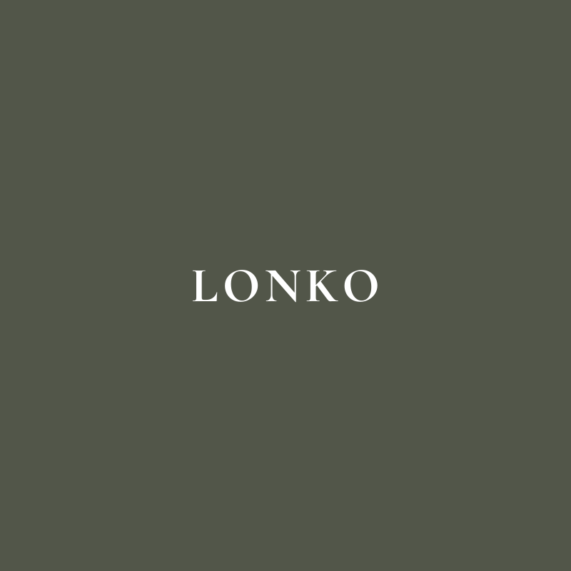 LONKO KG - Fluid Wool High Waist Trousers